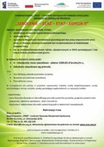 Plakat_Szkolenie - staż- etat - II edycja Plakat_Szkolenie - staż- etat - II edycja