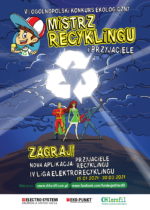 plakat konkursu recykling