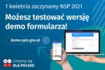 Formularz testowy NSP wersja testowa spisu ludności