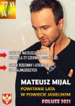 Mateusz Mijal - plakat