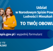 plakat dotyczacy obowiazku spisania sie