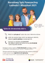 PlakatA3_NSP2021 plakat dotyczący spisu ludności