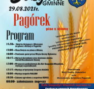 dozynki_pagorek plakat dożynki w Pagórku