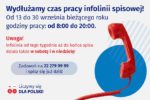 Infolinia NSP od 13.09-30