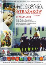 plakat VII Diecezjalnej Pielgrzymki Strażaków do Dębowca