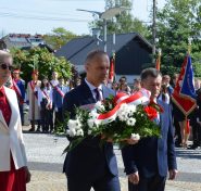 zdjęcie z uroczystości obchodów 3 Maja