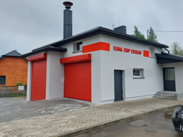remont budynku OSP KSRG Cieklin