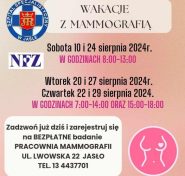 wakacje z mammografia